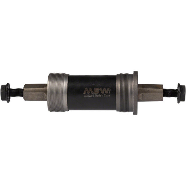 MSW ST100 Bottom Bracket - English 73x122.5mm Square Taper JIS
