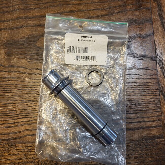 Chris King ISO Front 15mm axle for QR Hub Shell