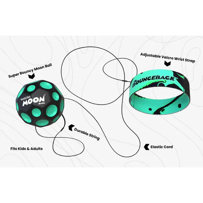 Waboba Bounce Back x Moon Ball
