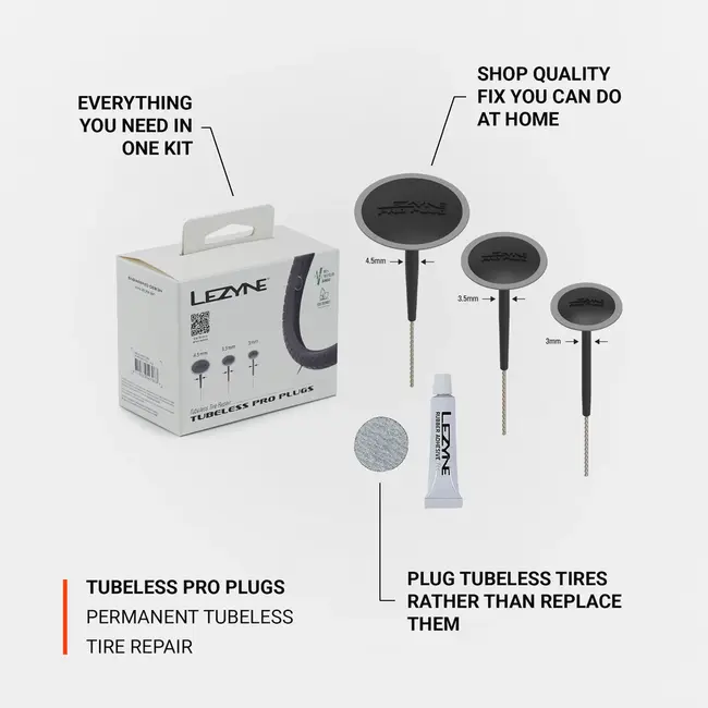 Lezyne Tubeless Pro Plug (Tubeless Tire Patch)