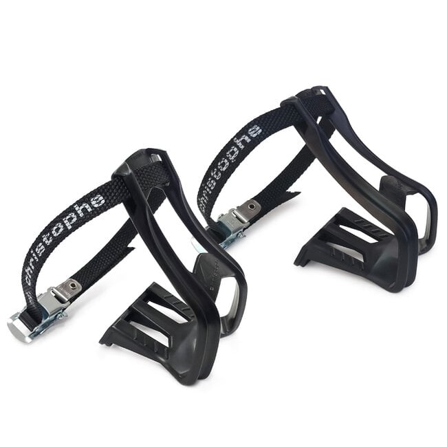 Zefal Toe Clips 43  & Christophe Straps