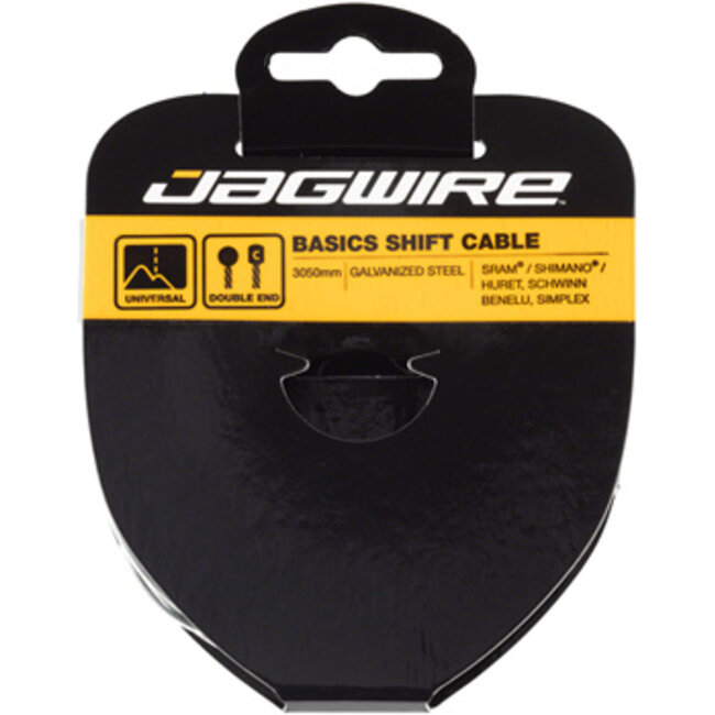 Jagwire Basics Galvanized Shift Cable Shimano/SRAM, Huret, Suntour X-Press 3050mm
