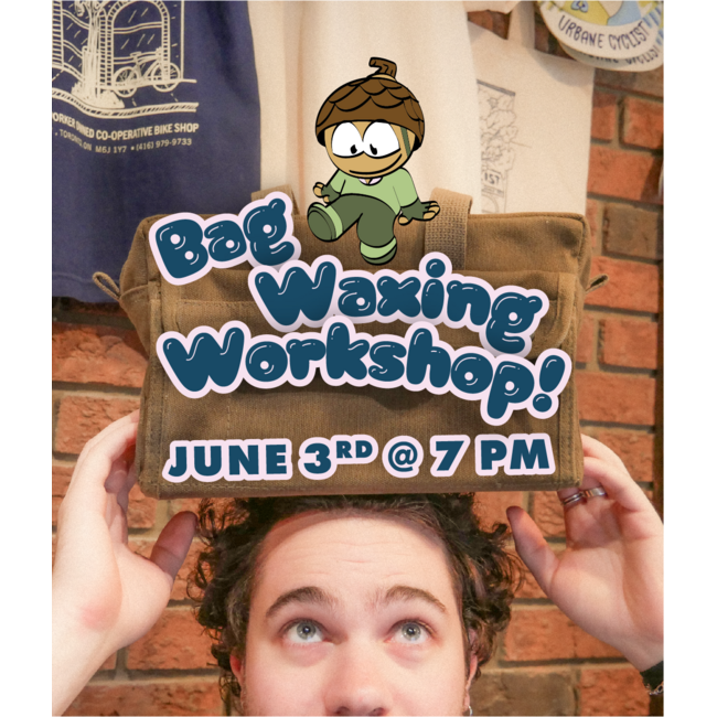 Bag Waxing Workshop Ticket