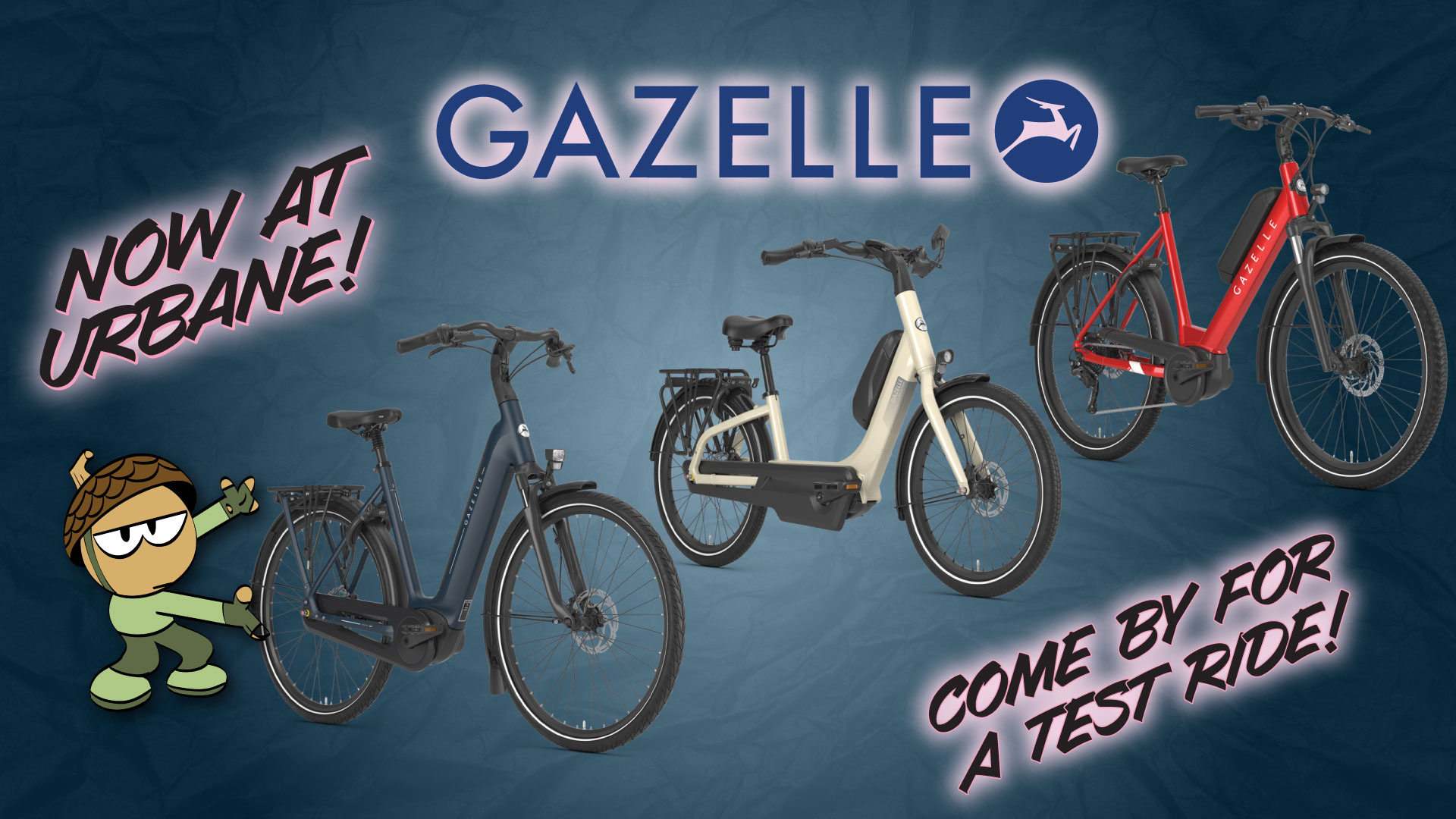 Gazelle Bikes - Now at Urbane! 