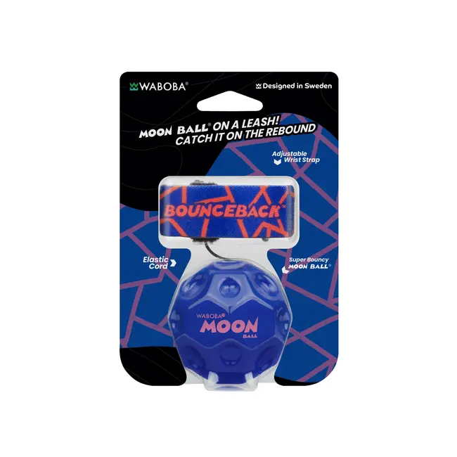 Waboba Bounce Back Moon Ball - Solid Colours