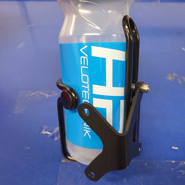 HP Velotechnik Single Water Bottle Mount and Cage (Ergomesh Seats Only