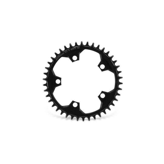 Garbaruk 1x Chainring 5 Bolt 110 BCD Black