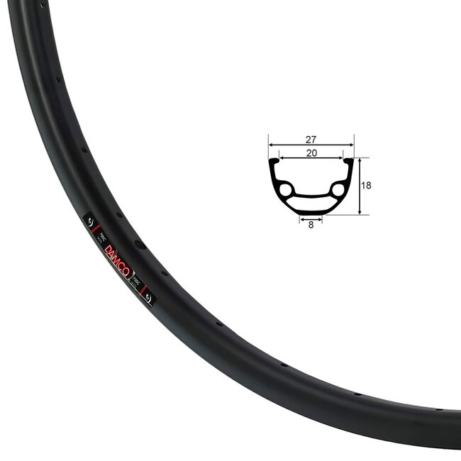 Damco Double Wall Disc Rim