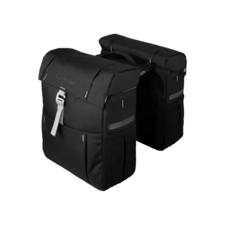 Gazelle Gazelle Double Pannier MIK Black/Grey 37L