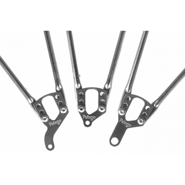 Pelago Stainless Steel Front Rack