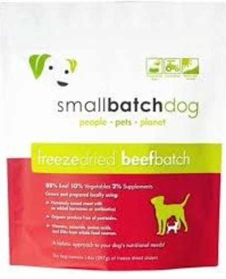 Small Batch Dog Freeze-Dried Beef Batch 14oz
