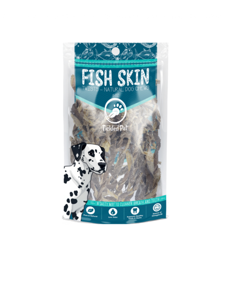 Tickled Pet Cod Fish Skin Twists 16oz