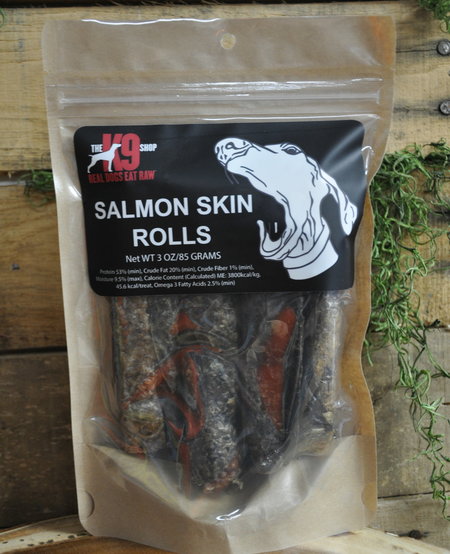 K9 Shop Salmon Skin Rolls