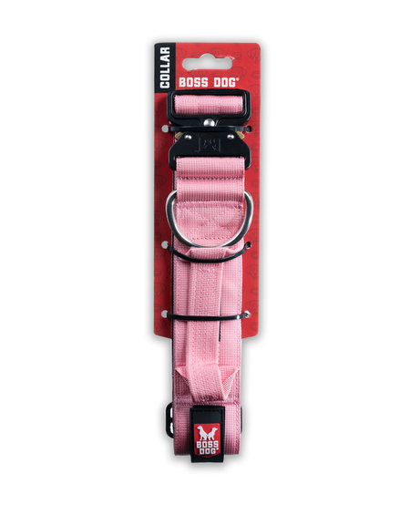 Boss Dog Pink Collar 1.5" Large