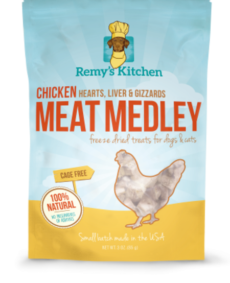 Remys Kitchen ChickenMeat Medley 3 oz