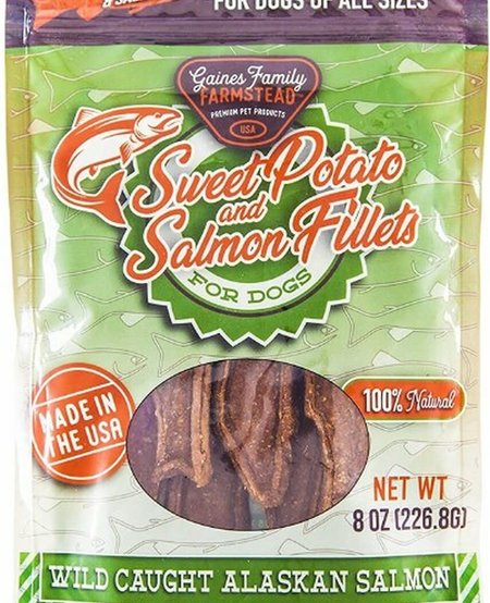 Gaines Sweet Potato and Salmon Fillets 8 oz