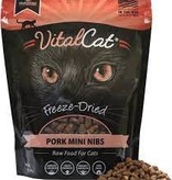 Vital Essentials Vital Essential Cat Freeze Dried Mini Pork Nibs 12oz.