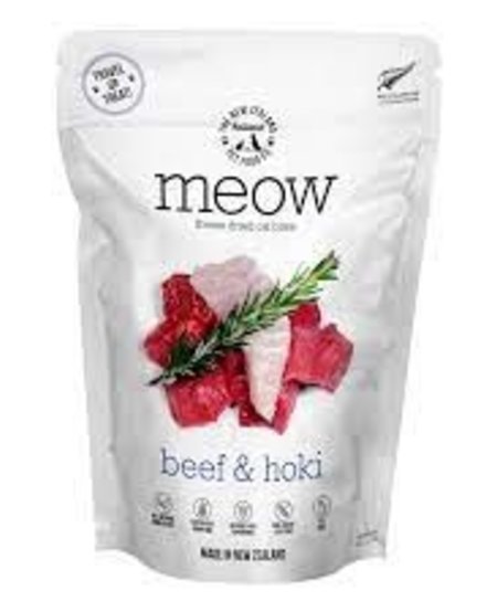 New Zealand Natural- Meow Beef and Hoki 9.9oz.