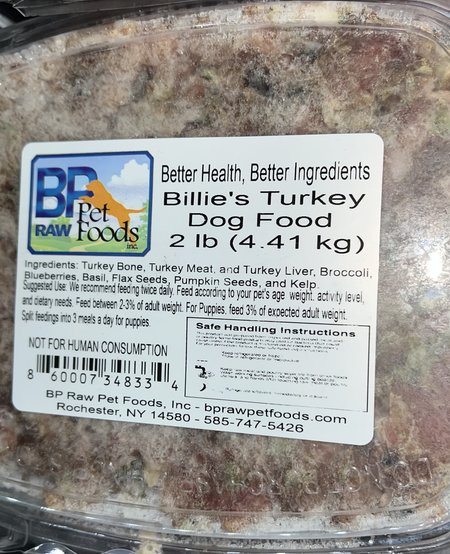 BP Raw- Billies Turkey Blend