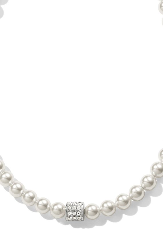 Meridian Petite Pearl Station Necklace