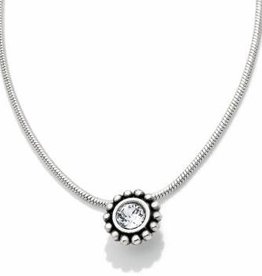 Twinkle Round Petite Necklace