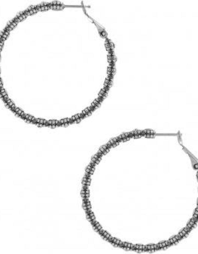 Twinkle Splendor Medium Hoop Earrings