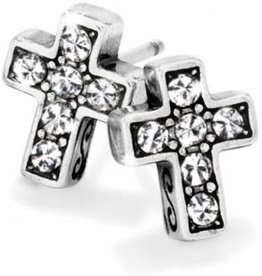 Starry Night Cross Mini Post Earrings