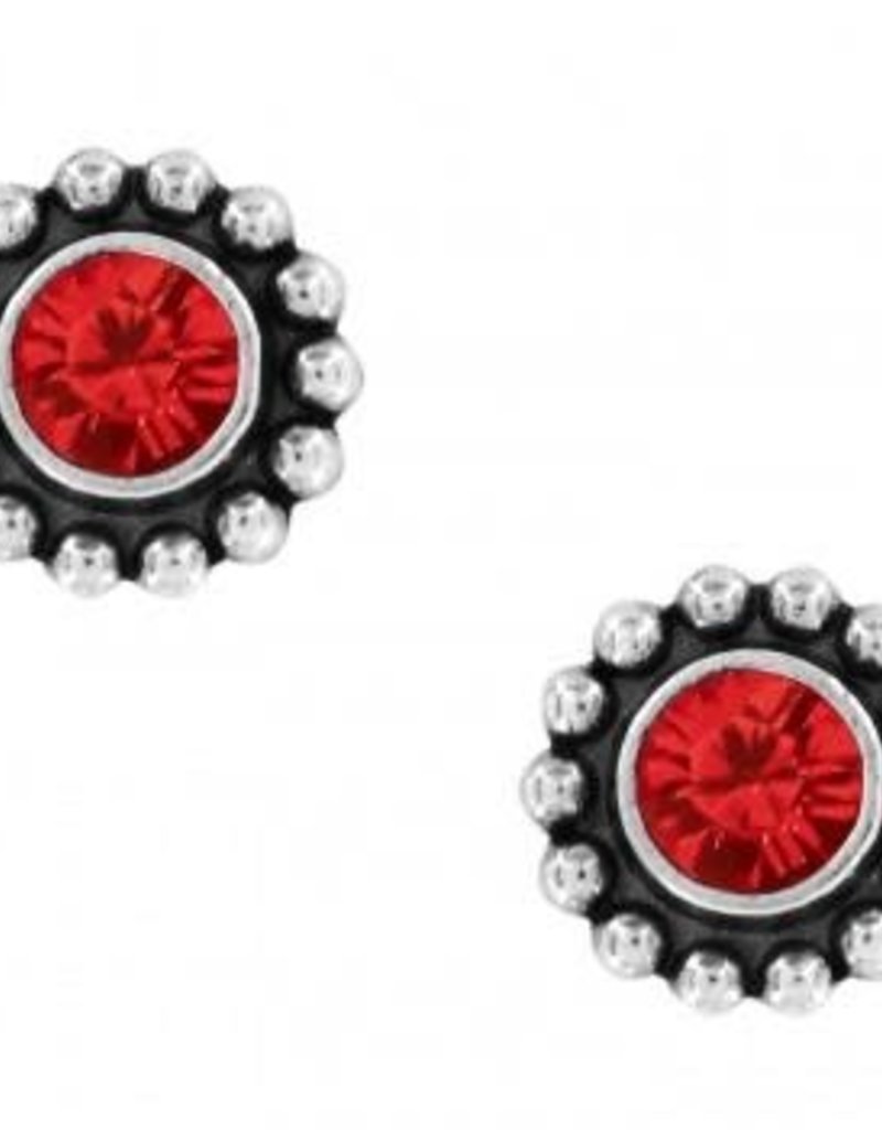 Twinkle Mini Post Earrings in Ruby