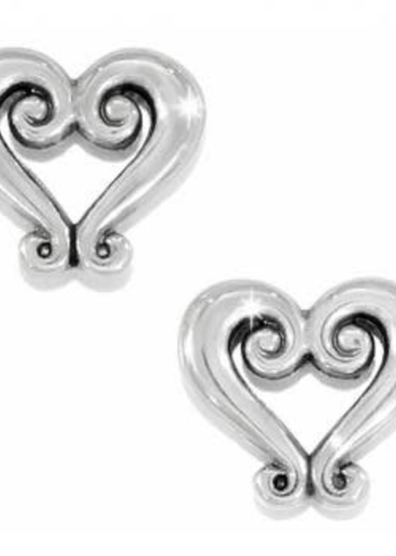 Genoa Heart Mini Post Earrings