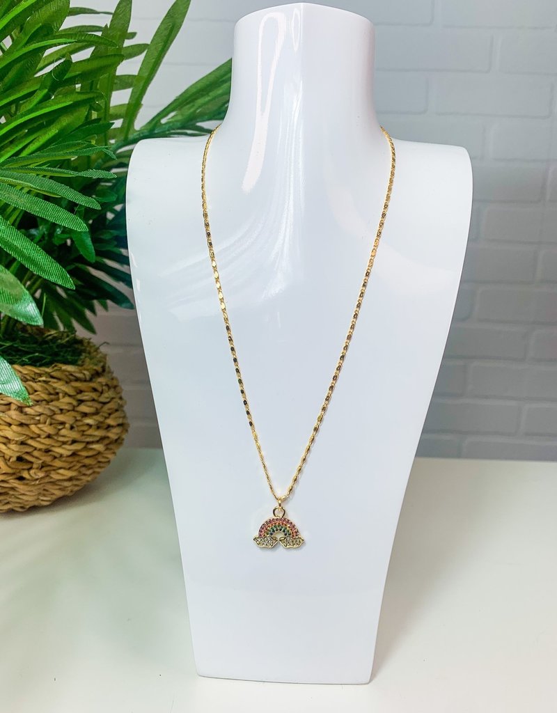 GEMELLI Jeweled Rainbow Necklace