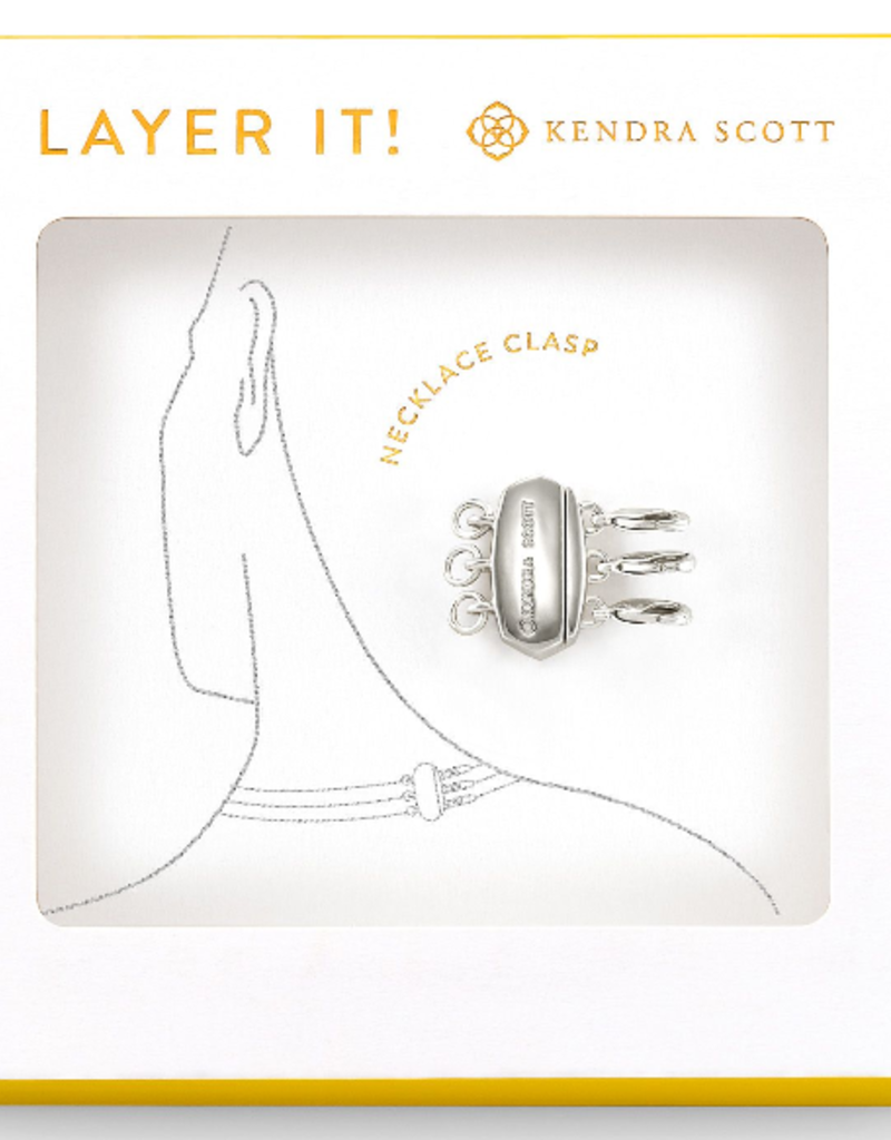 Kendra Scott Layer It Clasp in gold and Lobe Wonder patches