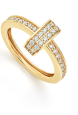 LAGOS Caviar Gold Diamond Stacking Ring Set