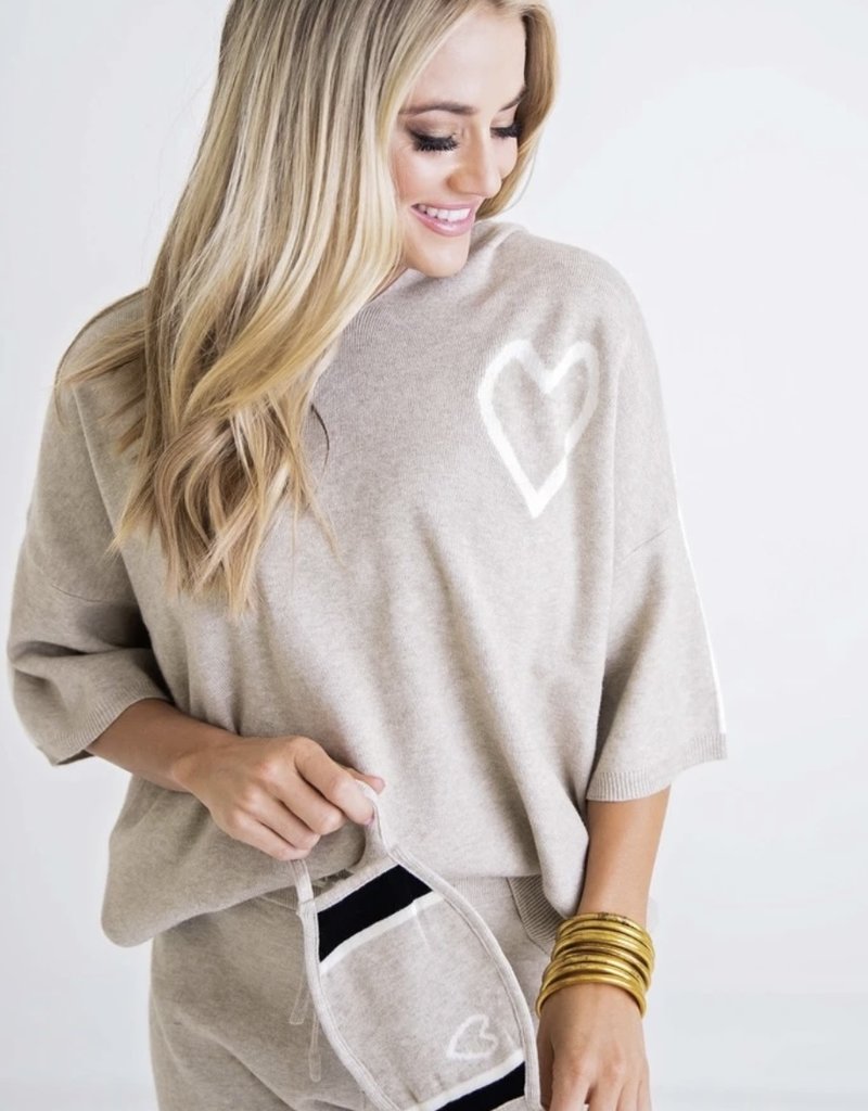 KARLIE My Heart Sweater/Short Set