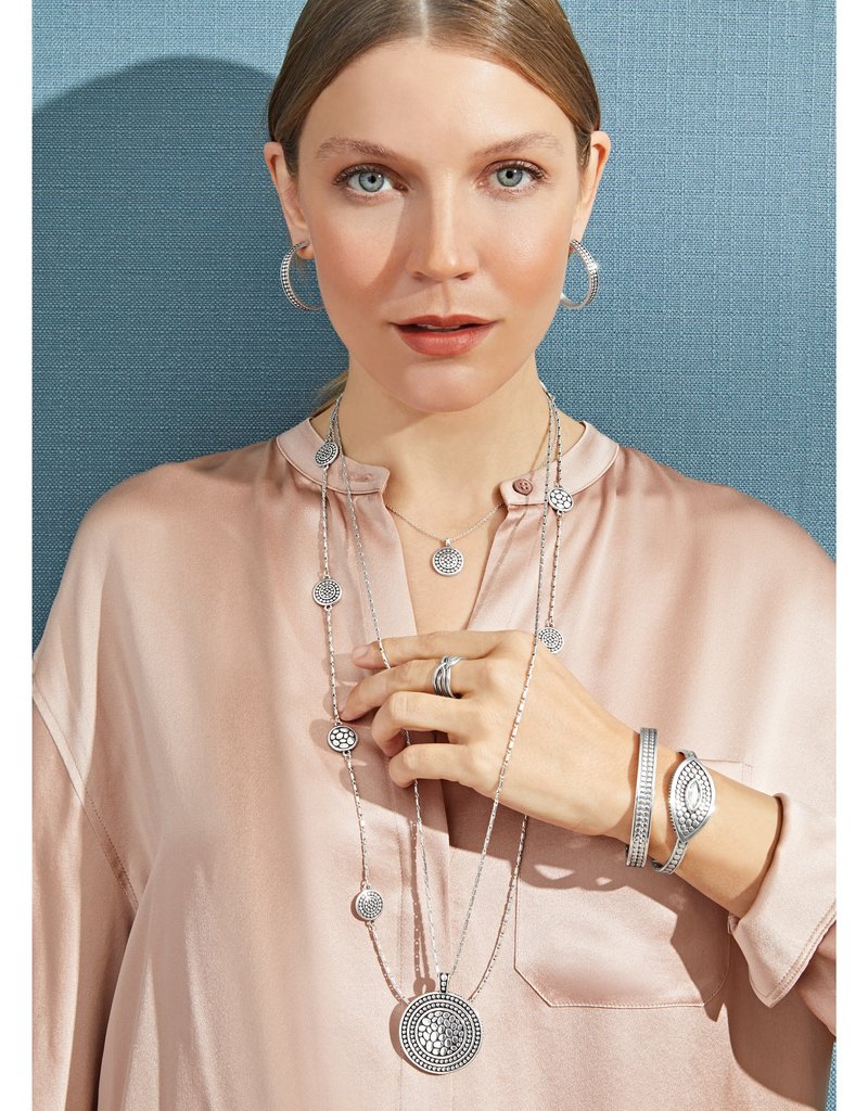 Pebble Round Reversible Petite Necklace