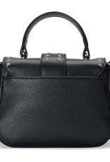 Ella Mini Flap Bag in Black