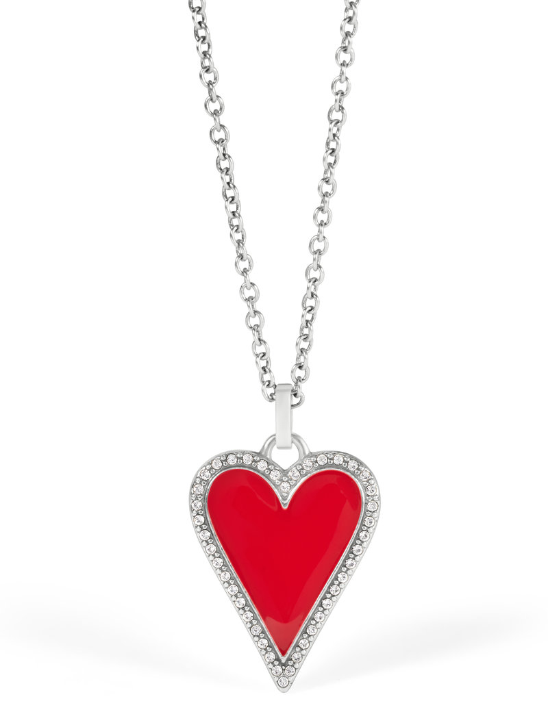 Dazzling Love Red Necklace