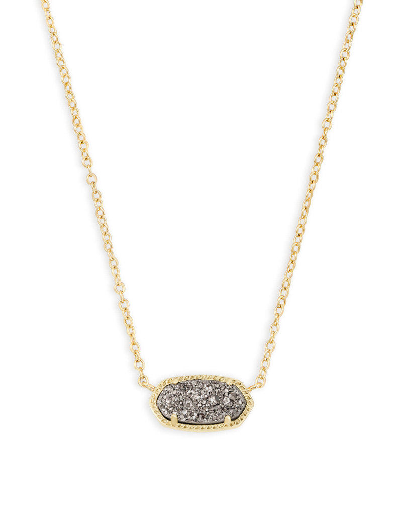 KENDRA SCOTT Elisa Gold Short Pendant Necklace