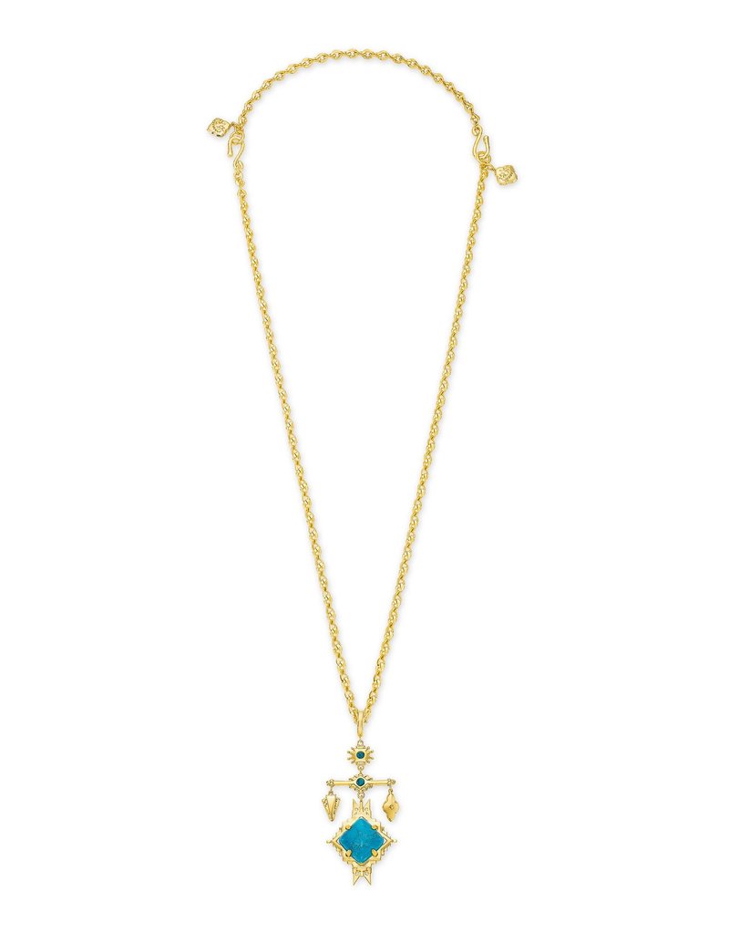 KENDRA SCOTT Cass Large Pendant Necklace
