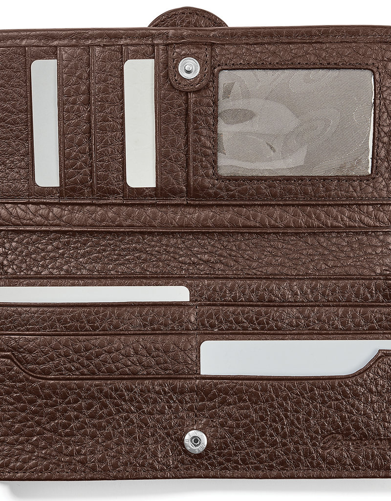 Ferrara Sia LargeWallet in Chocolate