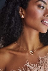 KENDRA SCOTT Ari Heart Crystal Necklace