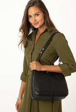 Georgia Convertible Hobo In Black