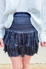 RESET BY JANE Silky Amore Ruffled Skirt