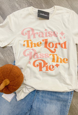 BRANDED COTTON Praise the Lord & Pass the Pie Tee