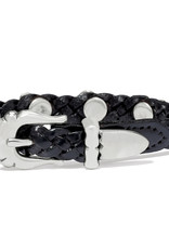 Roped Heart Braid Bandit in Black