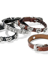 Roped Heart Braid Bandit in Black