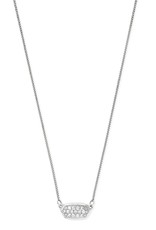 KENDRA SCOTT Lisa Pendant Necklace In Pave Diamonds