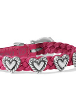 Roped Heart Braid Bandit in Pink