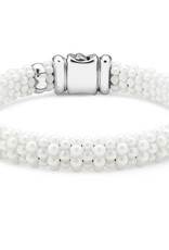 LAGOS White Caviar Ceramic 9mm Bracelet