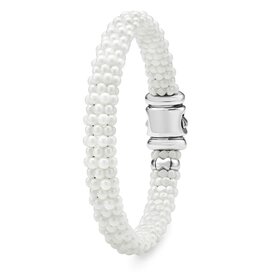 LAGOS White Caviar Ceramic 9mm Bracelet