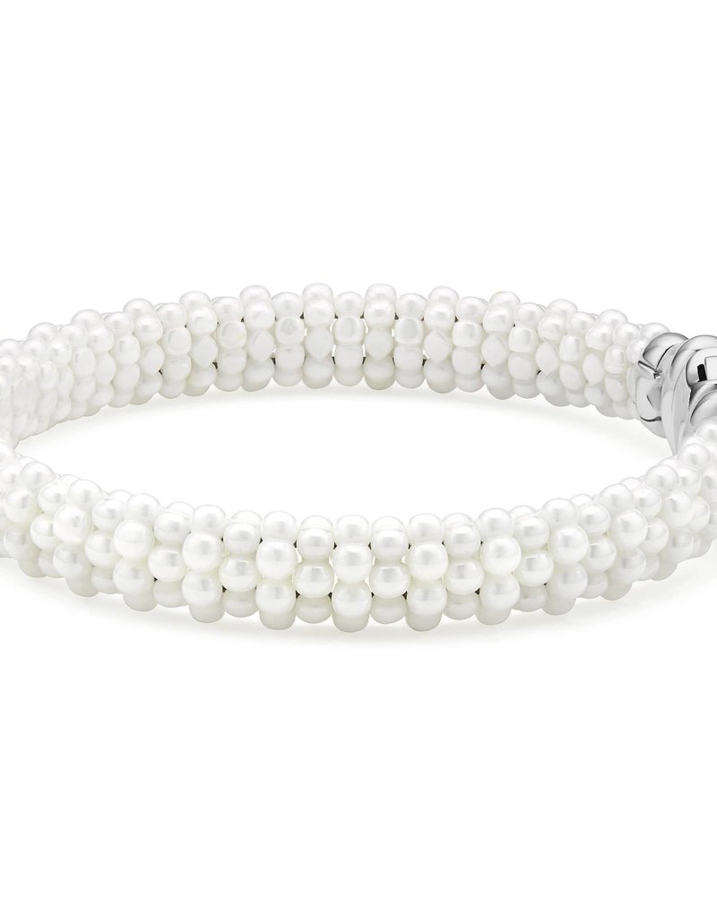 LAGOS White Caviar Ceramic 9mm Bracelet